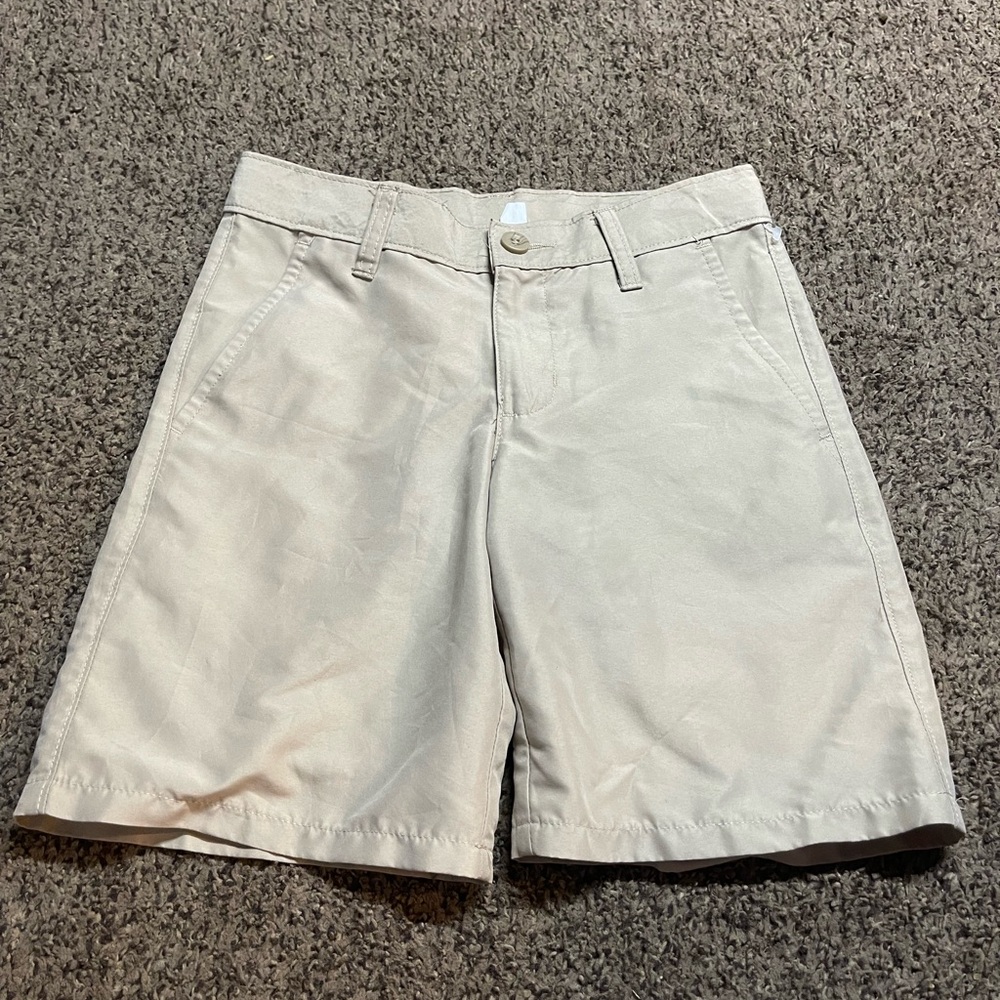 Chap’s Boys Tan Uniform Shorts size 8